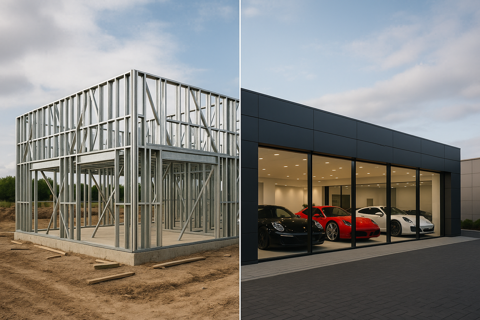 Comercial Steel Frame
