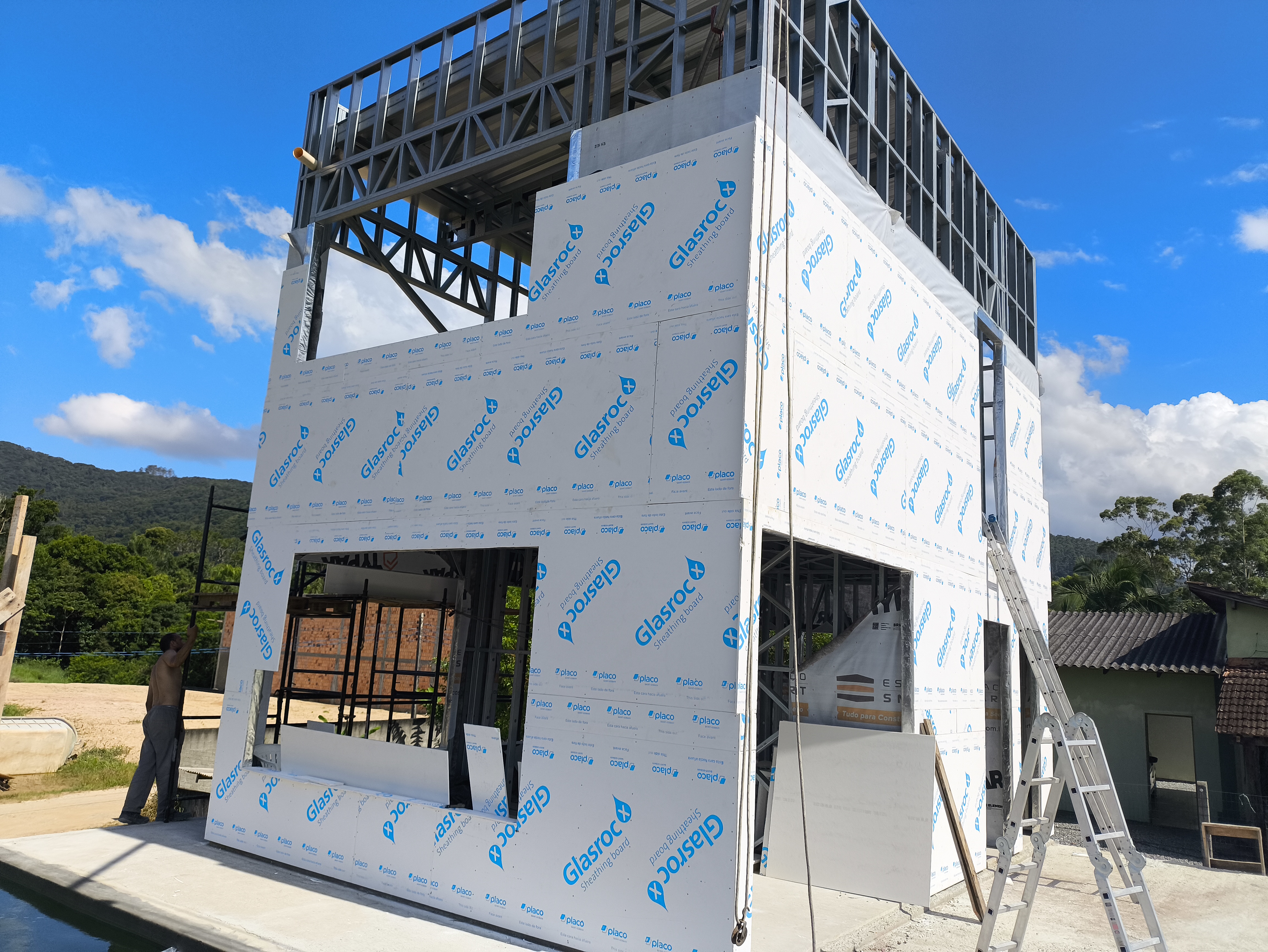 Fechamento Steel Frame